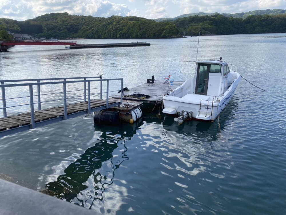 川原相談役とチヌ釣りの画像